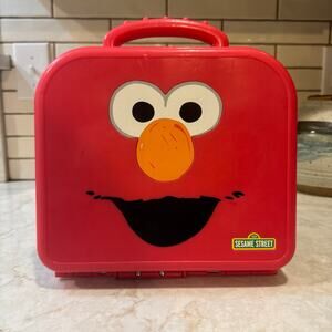 Elmo On the Go Carrying Case ABC Alphabet Letters Sesame Street
